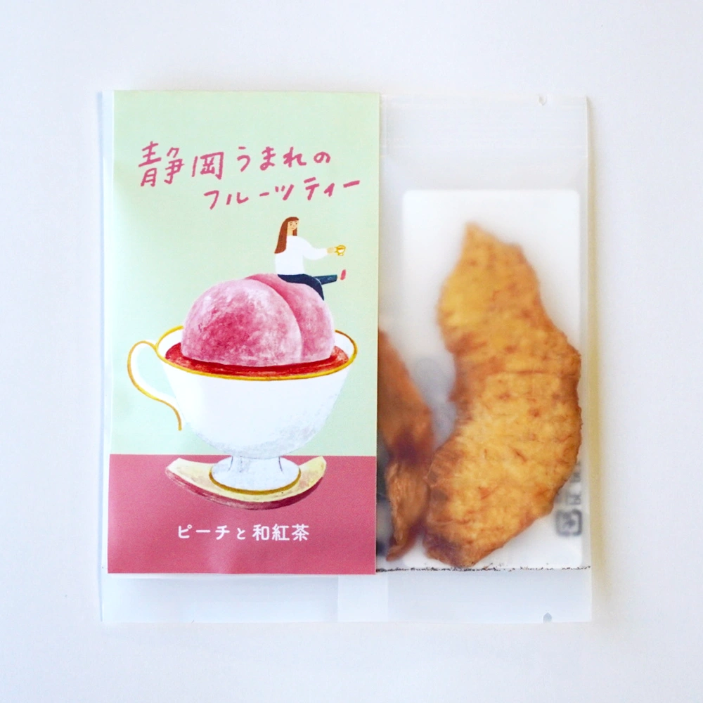 静岡うまれのフルーツティー【夏季限定・ピーチと和紅茶】