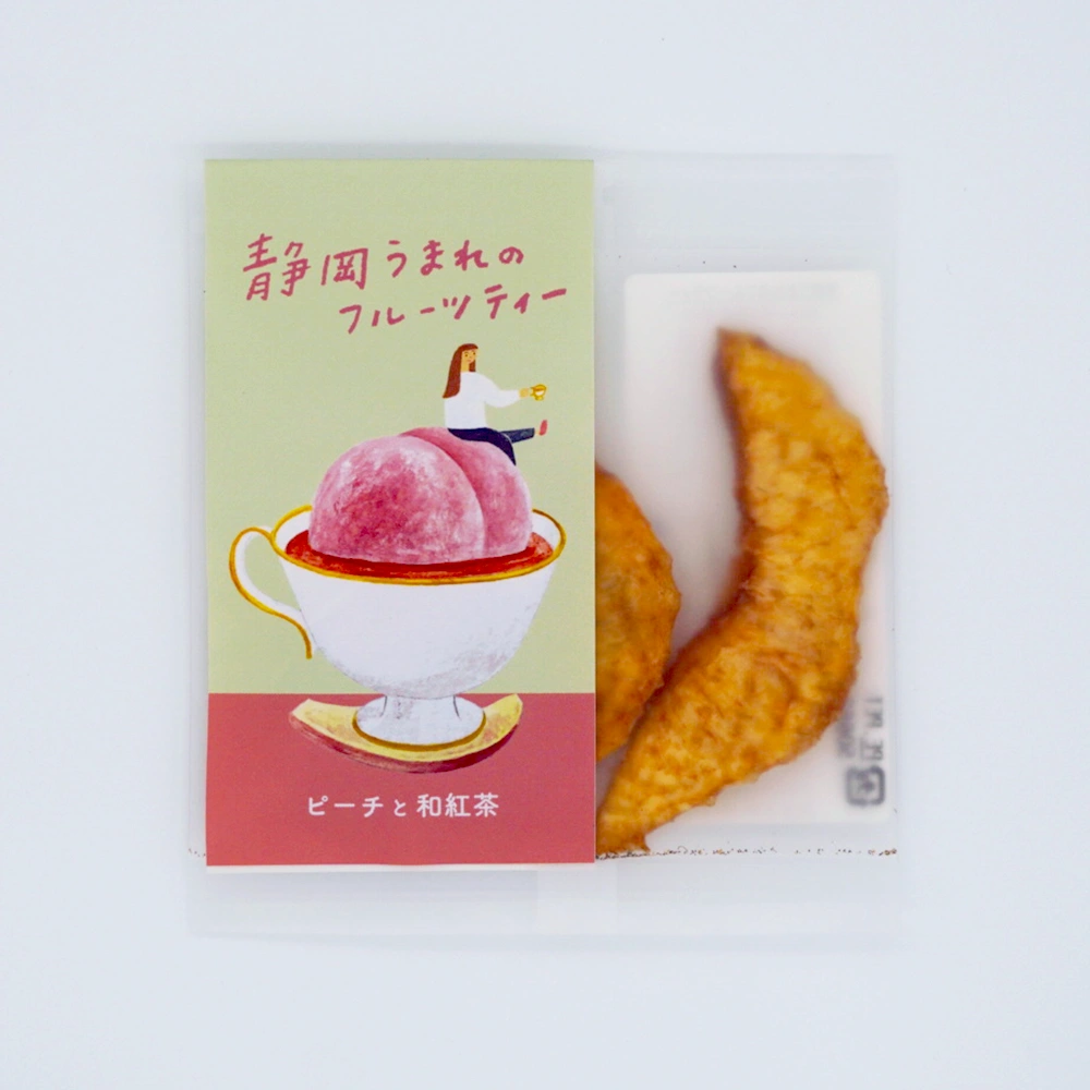静岡うまれのフルーツティー【ピーチと和紅茶】