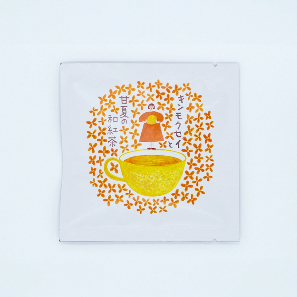キンモクセイと甘夏の和紅茶｜秋の香りを纏う秋限定の和紅茶｜ 静かな