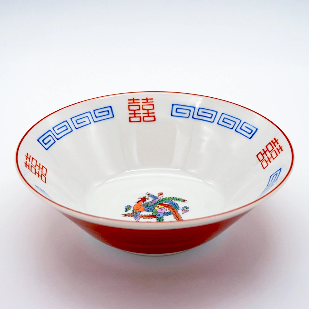 ラーメンどんぶり 赤巻 ６.３丼