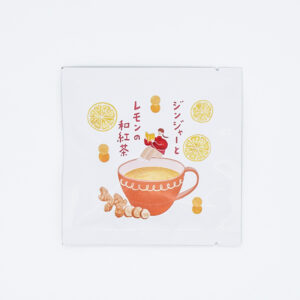 ジンジャーとレモンの和紅茶