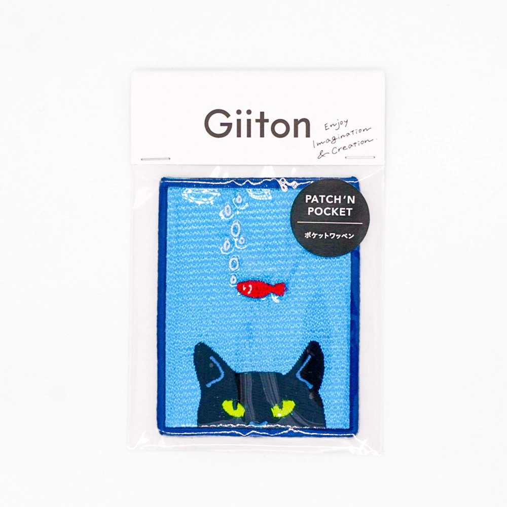 Giiton ポケットワッペン【キャット】