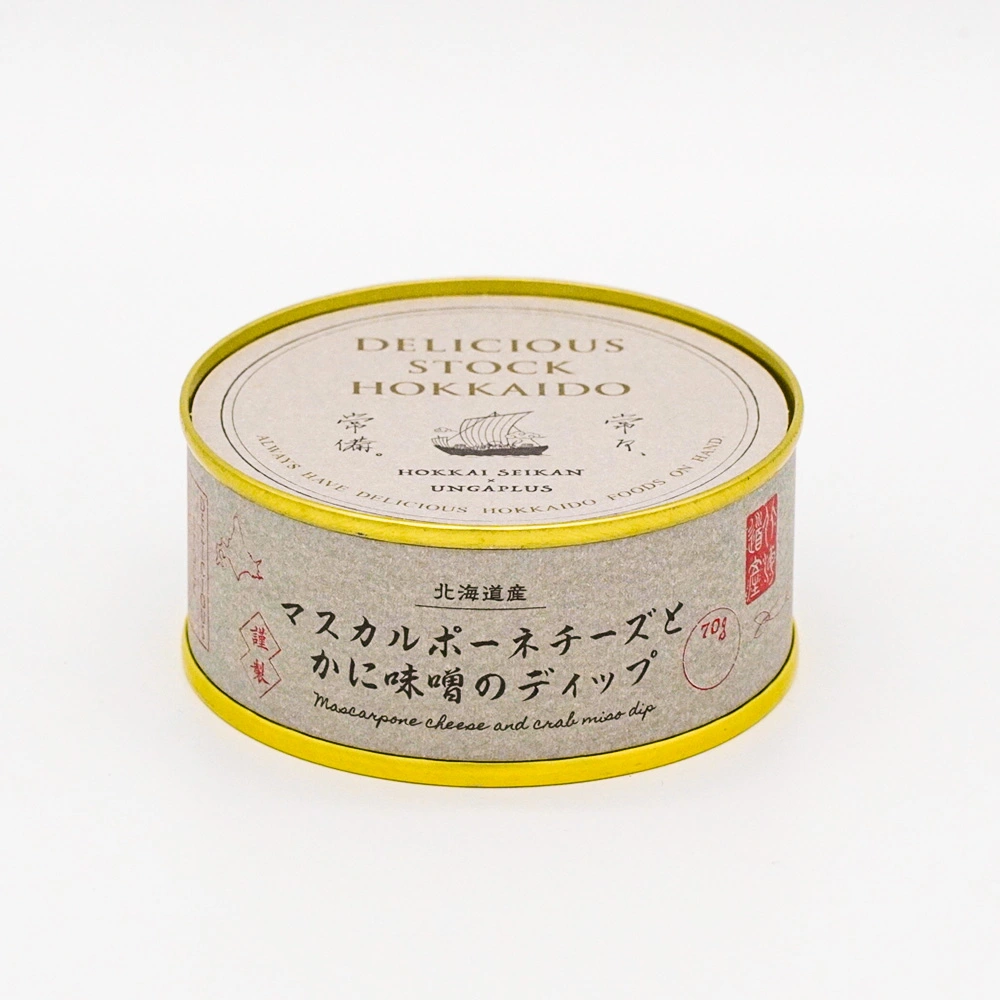 北海道産マスカルポーネチーズとかに味噌のディップ